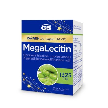 GS MegaLecitin 1325mg cps.130+20 dárek