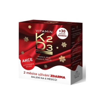 Biomin VITAMIN K2+D3 2000 I.U. PREMIUM tob.60+30