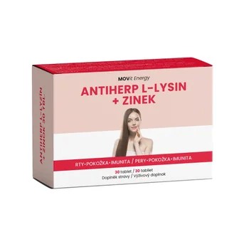 MOVit AntiHerp L-Lysin + Zinek tbl.30