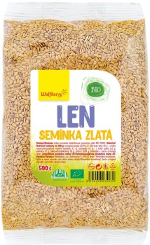 Len semínka zlatá BIO 500g Wolfberry