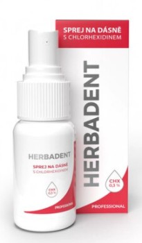 HERBADENT PROFES.sprej na dásně s chlorhex.25ml