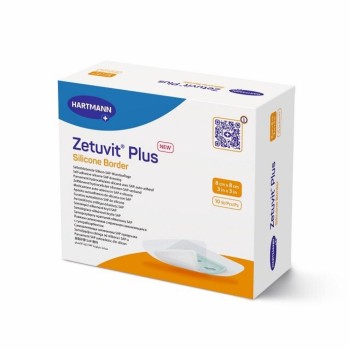 Zetuvit Plus Silicone B. 8x8cm silikon. krytí 10ks