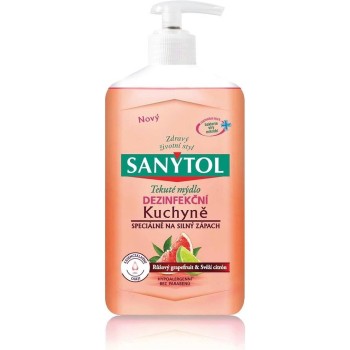 SANYTOL tekuté mýdlo antibakteriální Kuchyně 250ml