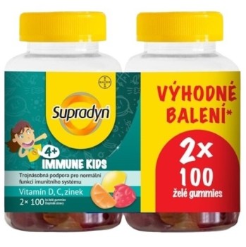 Supradyn Immune Kids želé gummies 2x100ks