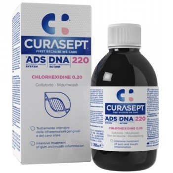 CURASEPT ADS DNA 220 + PVP-VA Ústní voda 200ml