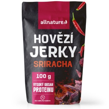 Allnature Beef Sriracha Jerky 100g