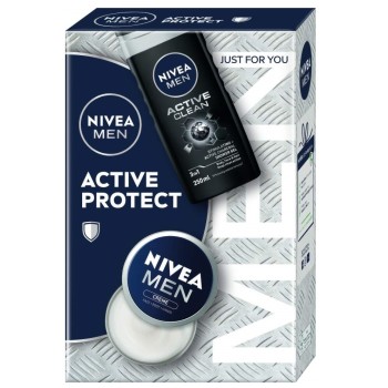 Nivea Men Box Active Protect set