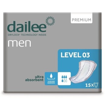 Dailee Men Premium Level 3 inkontinenční vložky 15ks