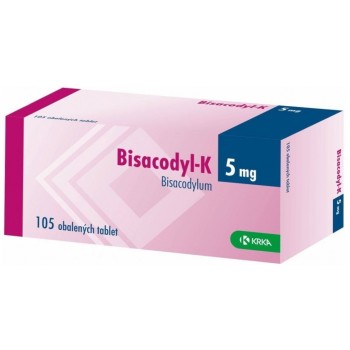 Bisacodyl Krka 5mg tbl.obd.105