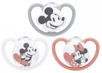 NUK Dudlík Space DISNEY Mickey 6-18 m.BOX Mix mot.