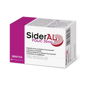 Sideral Folic 30mg 20 sáčků