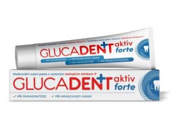 Glucadent+ aktiv forte zubní pasta 75g