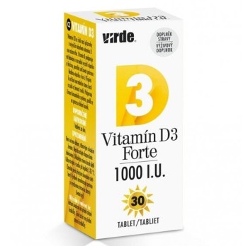 Vitamín D3 Forte 1000 I.U.tbl.30