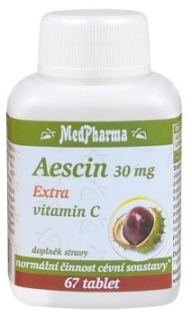 MedPharma Aescin 30mg Extra vitamin C tbl.67