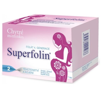 Chytré miminko superfolin 2 MAMA tbl.30+cps.30