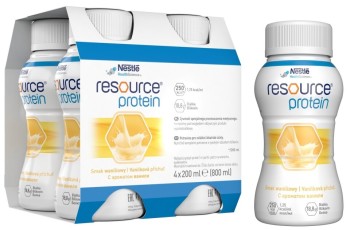 Resource Protein Vanilkový perorální roztok 4x200ml