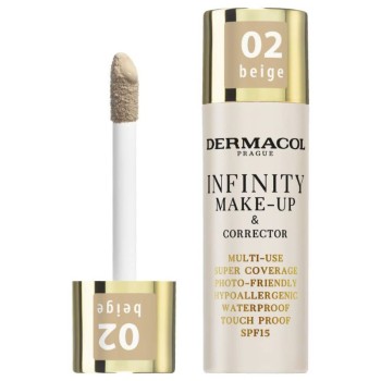 Dermacol Infinity make-up&korektor č.02 beige 20g