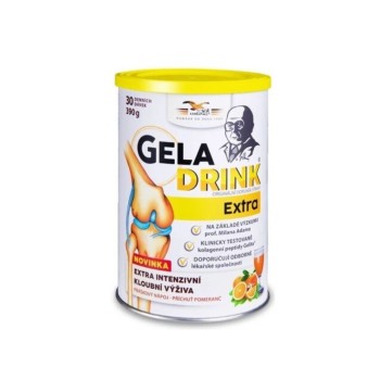 Geladrink Extra práškový nápoj pomeranč 390g