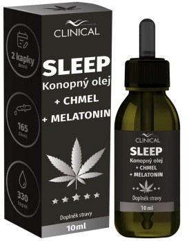 SLEEP konopný olej+chmel+melatonin 10ml