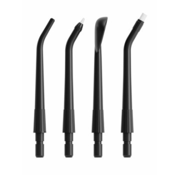 TESLA Flosser FS200 Spare Heads Black 4ks