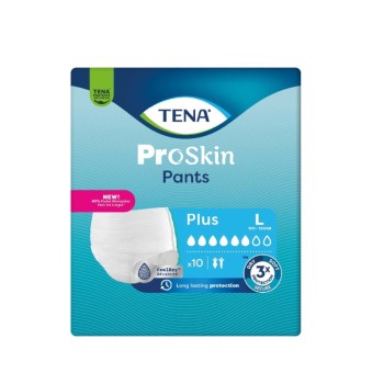 TENA Proskin Pants Plus L Inkontinenční kalhotky 10ks