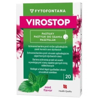 Fytofontana ViroStop pastilky máta 20ks