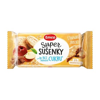 EMCO Super sušenky šťavnaté jablko 60g