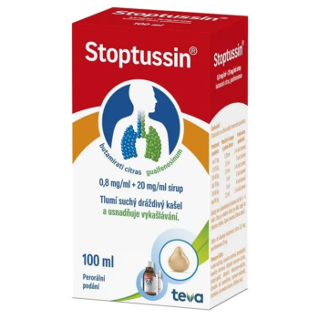 Stoptussin 0.8mg/ml+20mg/ml sir.1x100ml II