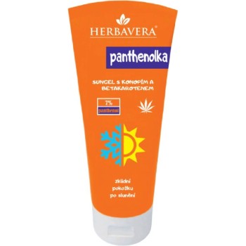 Herbavera Panthenolka Sungel po opalování s konopím 200ml