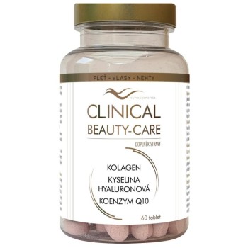 Clinical Beauty-Care Kolagen + kyselina Hyaluronová + Q10 tbl.60