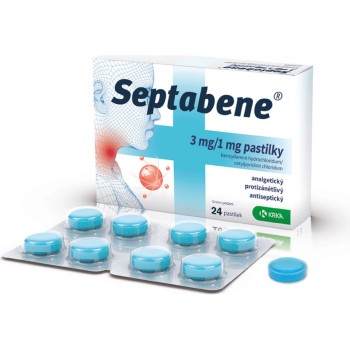 Septabene Eukalyptus 3mg/1mg pas.24