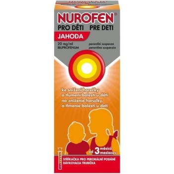 Nurofen pro děti Jahoda 20mg/ml por.sus.100ml II