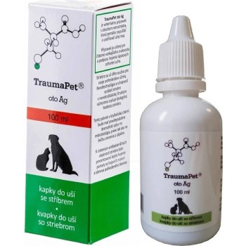 TraumaPet kapky do uší s Ag 100ml