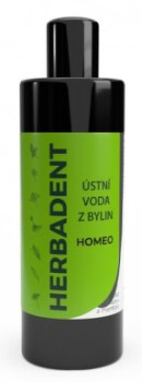 HERBADENT HOMEO Ústní voda z bylin 400ml