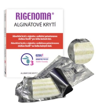 RIGENOMA alginátové krytí s OZOILE 5ks