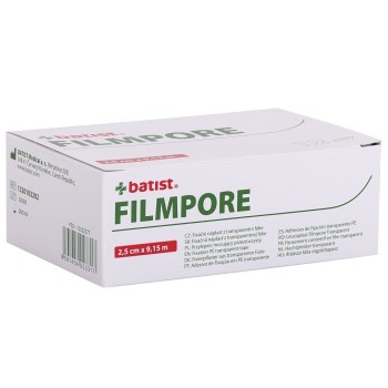 FILMPORE fixační náplast z transparentní fólie 12x 2.5cm x 9.15m